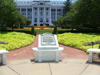 Rear view of the Greebrier